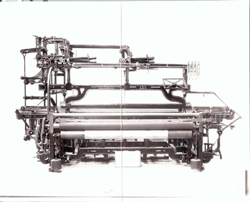 Photograph - Loom, David Sowdon's and Sons, Yarra Falls Mills
