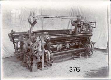 Photograph - Loom, David Sowdon's and Sons, Yarra Falls Mills