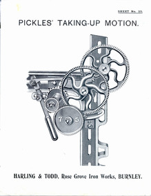 Pamphlet, Pickles Taking-Up Motion