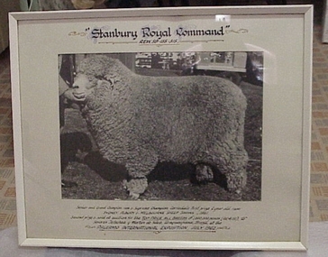 Photograph, "Stanbury Royal Command" Rew. 59155-315
