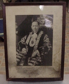 Photograph, Sir Denys Lowson, Bart., K.J.St., J., M.A., (Oxon.)