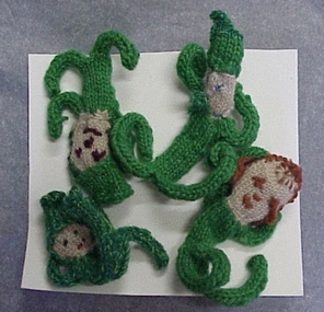 Knitted decoration