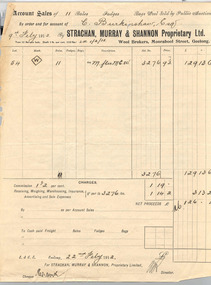 Statement of Account