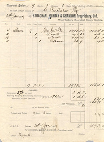 Statement of Account