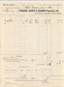 Statement of Account