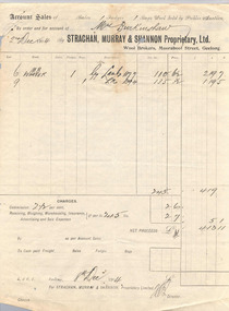 Statement of Account
