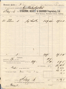 Statement of Account