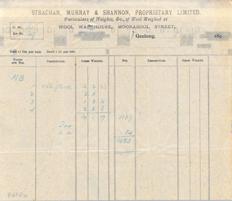 Record Sheet