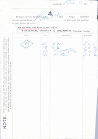 Record Sheet