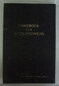 Book, Handbook for Woolgrowers