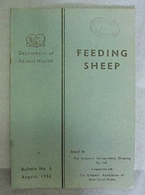 Booklet, Feeding Sheep