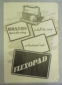 Advertising Sheet, Flexopad