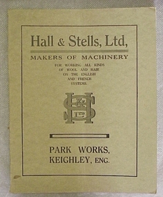 Book, Hall & Stells, Ltd, Makers of Machinery