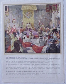 Poster, The Woolstacks in Parliament