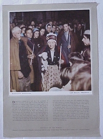 Poster, Nativity Festival, Les Baux, France