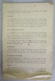 Booklet