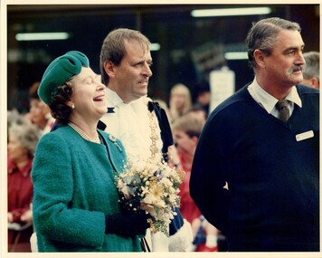 Photograph, Queen Elizabeth, Geelong, April, 1988