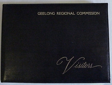 Book, Visitor's, Geelong Regional Commission: Visitors