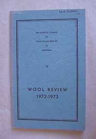 Journal, Wool review 1972-1973