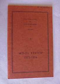 Journal, Wool review 1973-1974