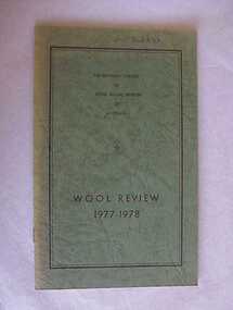 Journal, Wool review 1977-1978