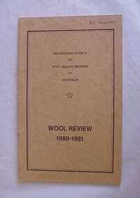 Journal, Wool review 1980-1981