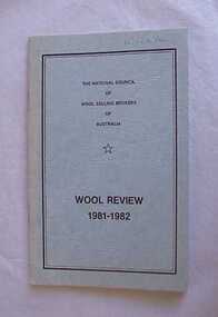 Journal, Wool review 1981-1982