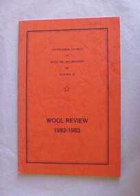 Journal, Wool review 1982-1983