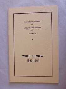 Journal, Wool review 1983-1984