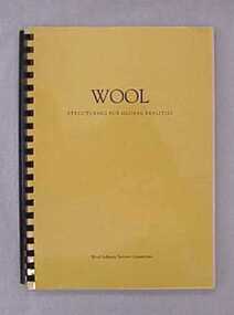 Report, Wool: Structuring for Global Realities. Report of the Wool Industry Review Committee, 1993