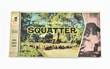 Game, Board, Squatter 1962, 1962