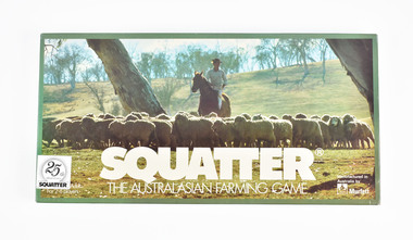 Game, Board, Squatter game: the Australasian game (25th Anniversary addition)