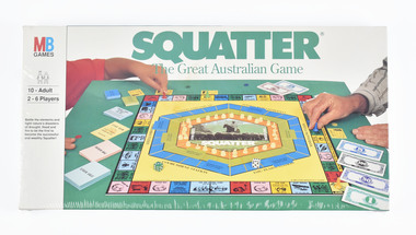 Leisure object - Game, Board, Squatter: The Great Australian Game