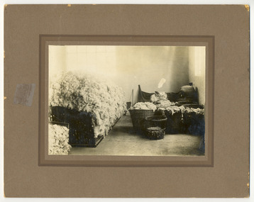 Photograph, Wool Sorting c1920's