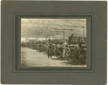 Photograph, [Main weaving shed]