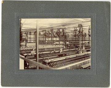 Photograph, [Worsted Twisting Machines]