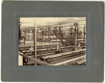 Photograph, [Worsted Twisting Machines]