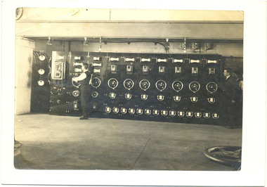 Photograph - Main Switchboard, Main Boilerhouse, Classweave Industries Pty Ltd, 1920 - 1940