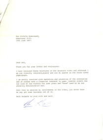 Letter, [Squatter]