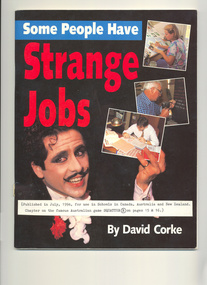 Book, Some people have strange jobs