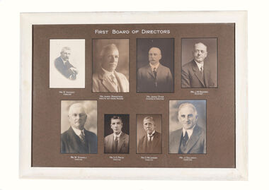 Photograph, First Board of Directors