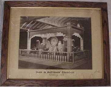 Photograph, "Made in Australia" Exhibition, Geelong, 1928
