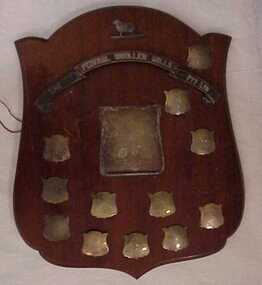 Trophy, The Federal Woollen Mills....Departmental Tug of War Team