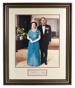 Photograph, HM Queen Elizabeth 2 and HRH Prince Phillip 1988, 1988