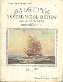 Report, Dalgety's Annual Wool Review for Australia and New Zealand: 1931-1932