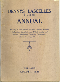 Journal, Dennys, Lascelles Limited Annual 1925, 1925