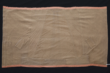 Quilt, "Camel hair" quilt