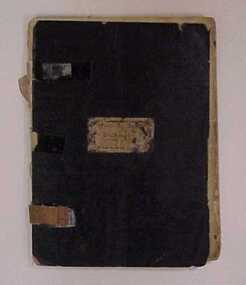 Book, [Weaving Dept employee list]