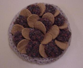 Textile Handcraft, The Afternoon Tea Party: Plate of Biscuits and Cookies