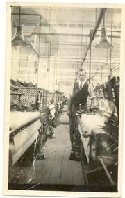 Photograph, In the weaving shed